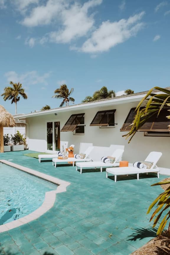 Tropical Pool Oasis | 2BR · 2BA · Steps to Beach